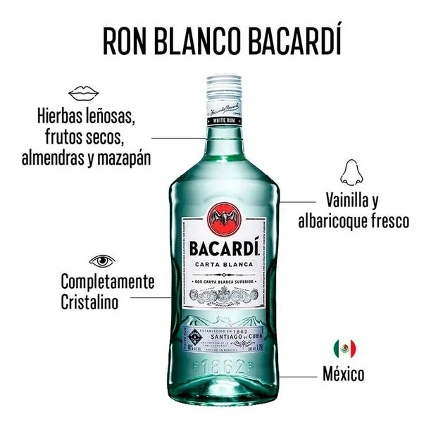 Ron Bacardi Blanco 1.75L