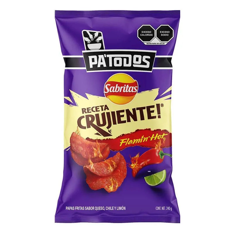Sabritas Flamin’ Hot Receta Crujiente 240g