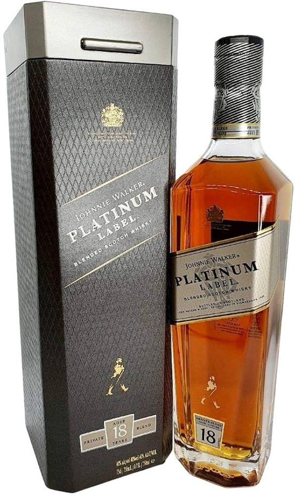 Whisky Johnnie Walker Platinum Label 750 ml