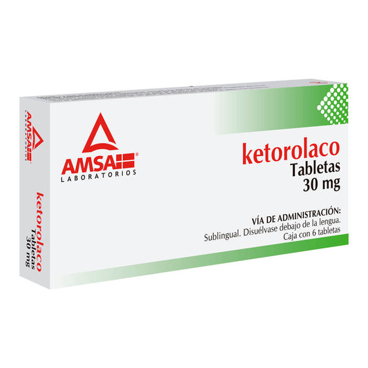 Ketorolaco Sublingual 30mg