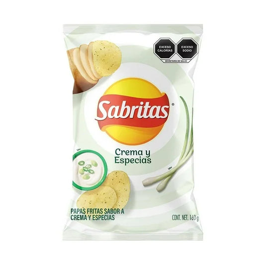Sabritas Crema y Especias 160g
