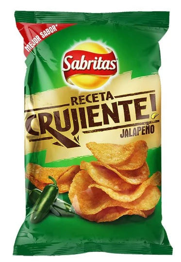 Sabritas Jalapeño Receta Crujiente 57g